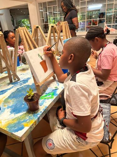 Year 5 field trip to Kaliso Art Gallery & Four Seasons